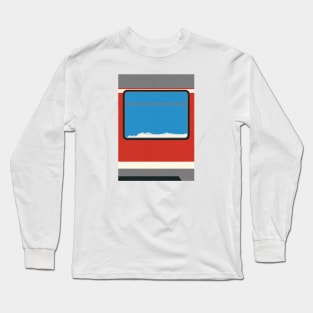 Red Train Long Sleeve T-Shirt